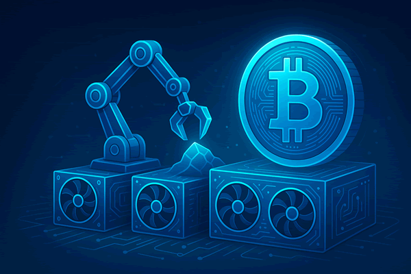 Bitcoin Mining Logo